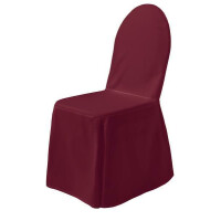 Budget chair cover throw bordeaux