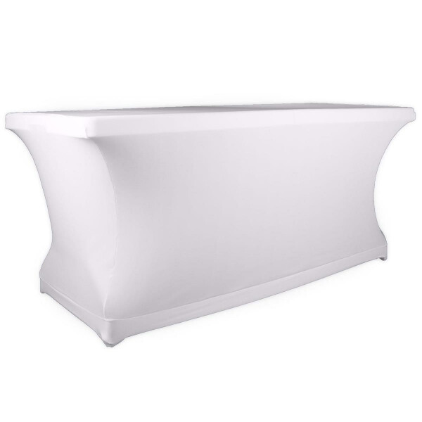 Expand Pro Tischcover, Tischhusse Stretch 110-130cm Geschlossen Weiß