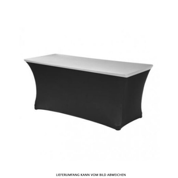 Expand Budget Tischplattenbezug, Schonbezug, Table Topper Stretch für 170-200cm Tisch Weiß