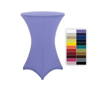 Cocktail table cover stretch 70-75cm  lavender