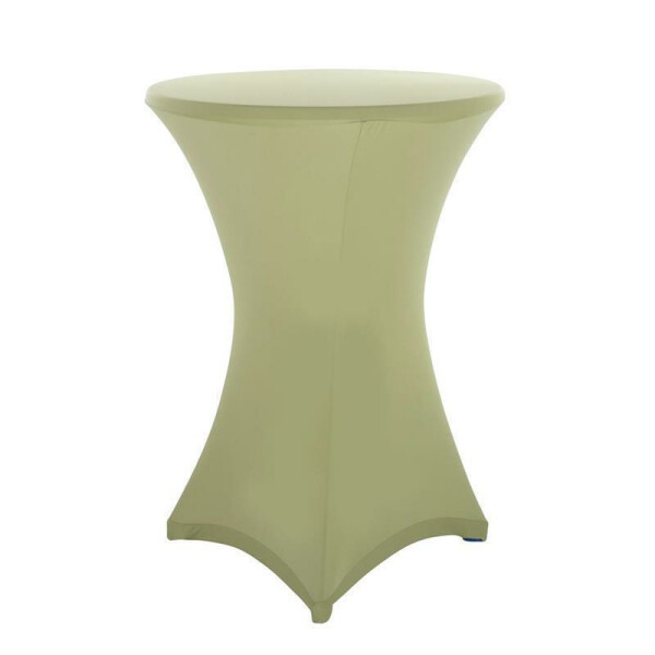 Cocktail table cover stretch 80-86cm Budget sage