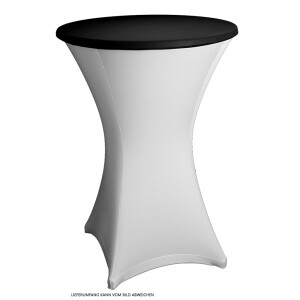 Table topper, Protective cover stretch for 60cm cocktail table black