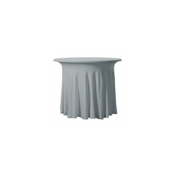 Expand BUDGET bistro table cover 85x73cm corrugated grey