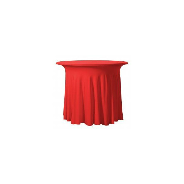 Expand BUDGET bistro table cover 85x73cm corrugated red