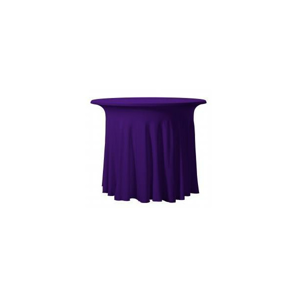 Expand BUDGET bistro table cover 85x73cm corrugated purple