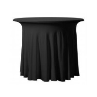Expand BUDGET bistro table cover 85x73cm corrugated black