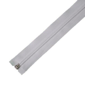 Zip fastener made in Germany white 150cm
