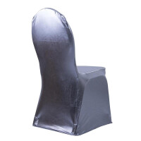 Budget chair cover stretch silver