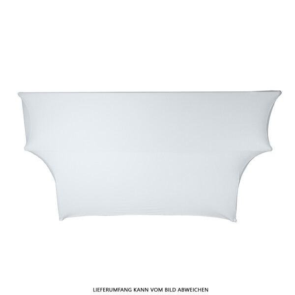 Expand Budget: Beer table bar cover white 50cm