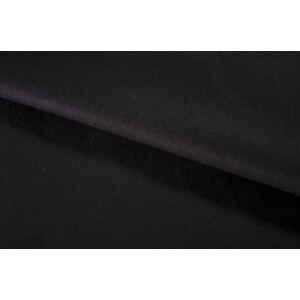 Decoration molton (160g/m²) black 130cm