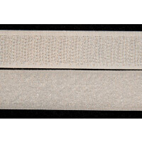 Klettband (Haken + Flausch) 25m Breite 20mm weiß