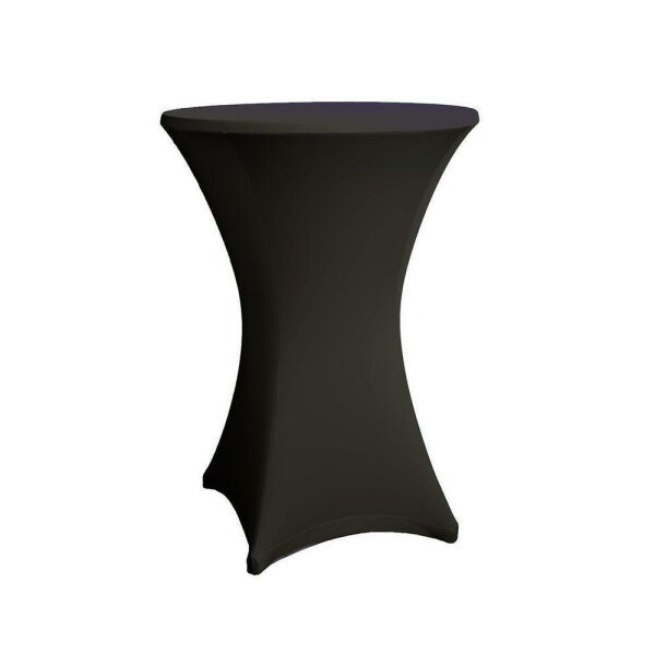 Cocktail table cover stretch 70-75cm  Pro (B1) black