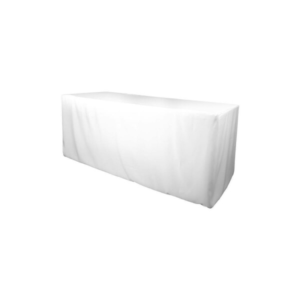 Expand BUDGET table cover 122x61x74cm white