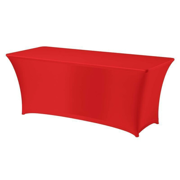 BUDGET Table cover Stretch 183cm red