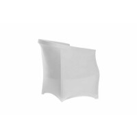 BUDGET Chair cover stretch white