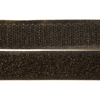 Selbstklebendes Klettband mit Haken + Flausch 10m Breite 20mm schwarz