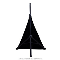 PRO Tripod cover single-sided 110cm - 170cm Black