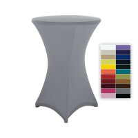 Cocktail table cover stretch 80-86cm Budget Grey